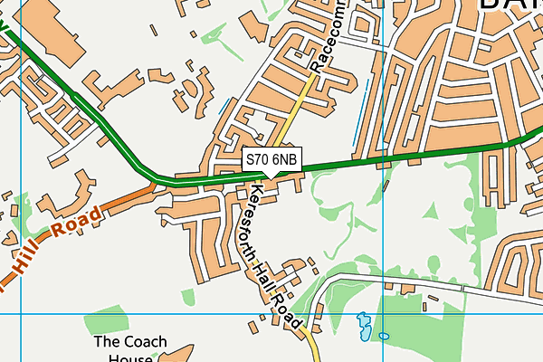 S70 6NB map - OS VectorMap District (Ordnance Survey) S70 6NB map - OS VectorMap District (Ordnance Survey)