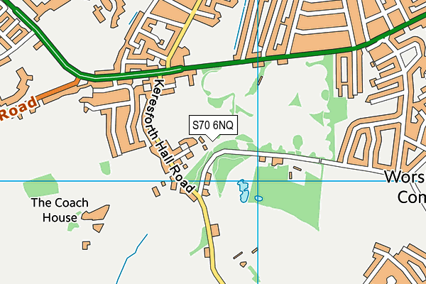 S70 6NQ map - OS VectorMap District (Ordnance Survey) S70 6NQ map - OS VectorMap District (Ordnance Survey)