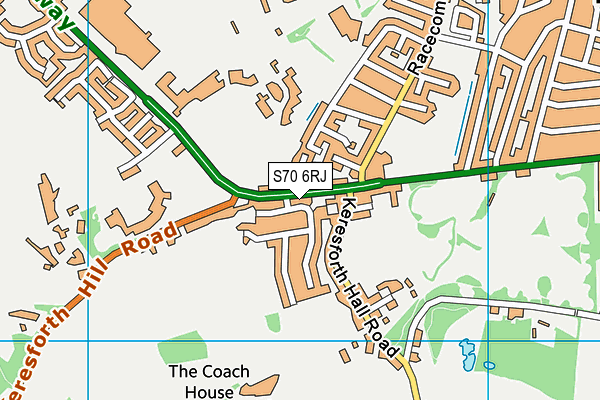 S70 6RJ map - OS VectorMap District (Ordnance Survey) S70 6RJ map - OS VectorMap District (Ordnance Survey)