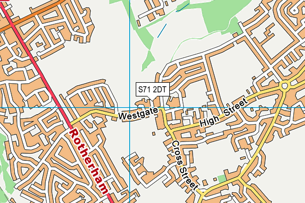 S71 2DT map - OS VectorMap District (Ordnance Survey) S71 2DT map - OS VectorMap District (Ordnance Survey)