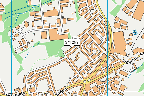 S71 2NY map - OS VectorMap District (Ordnance Survey) S71 2NY map - OS VectorMap District (Ordnance Survey)