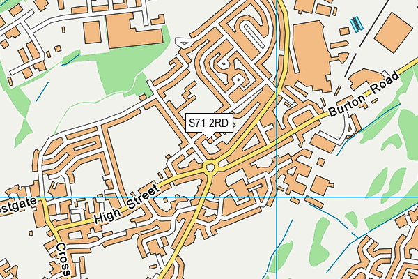 S71 2RD map - OS VectorMap District (Ordnance Survey) S71 2RD map - OS VectorMap District (Ordnance Survey)