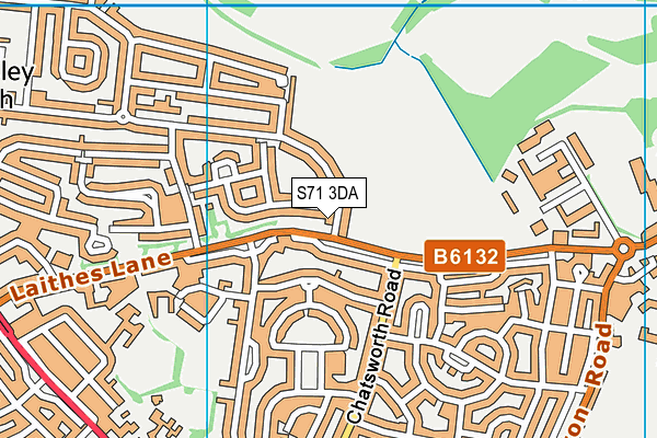 S71 3DA map - OS VectorMap District (Ordnance Survey) S71 3DA map - OS VectorMap District (Ordnance Survey)
