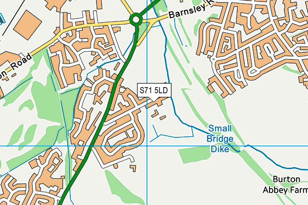 S71 5LD maps, stats, and open data
