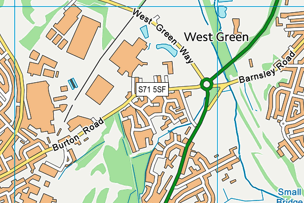S71 5SF maps, stats, and open data