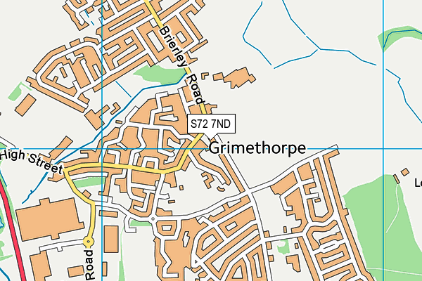 S72 7ND map - OS VectorMap District (Ordnance Survey) S72 7ND map - OS VectorMap District (Ordnance Survey)