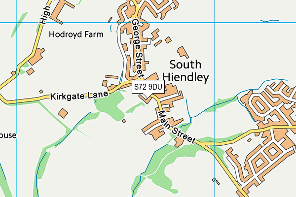 S72 9DU map - OS VectorMap District (Ordnance Survey) S72 9DU map - OS VectorMap District (Ordnance Survey)