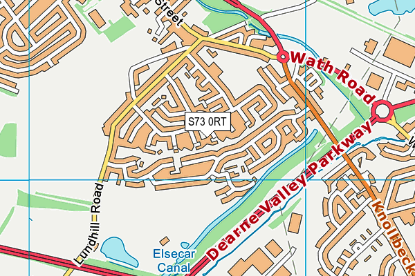 S73 0RT map - OS VectorMap District (Ordnance Survey) S73 0RT map - OS VectorMap District (Ordnance Survey)