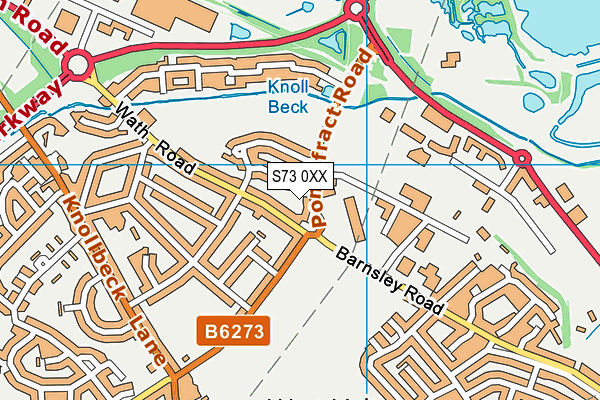 S73 0XX map - OS VectorMap District (Ordnance Survey) S73 0XX map - OS VectorMap District (Ordnance Survey)