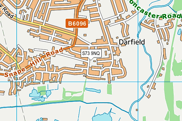 S73 9NQ map - OS VectorMap District (Ordnance Survey) S73 9NQ map - OS VectorMap District (Ordnance Survey)