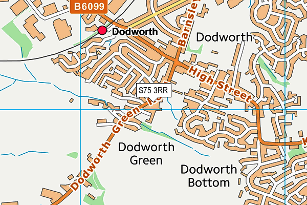 S75 3RR map - OS VectorMap District (Ordnance Survey) S75 3RR map - OS VectorMap District (Ordnance Survey)