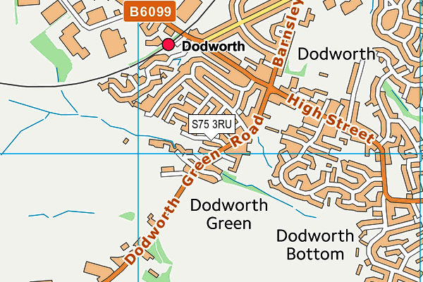 S75 3RU map - OS VectorMap District (Ordnance Survey) S75 3RU map - OS VectorMap District (Ordnance Survey)