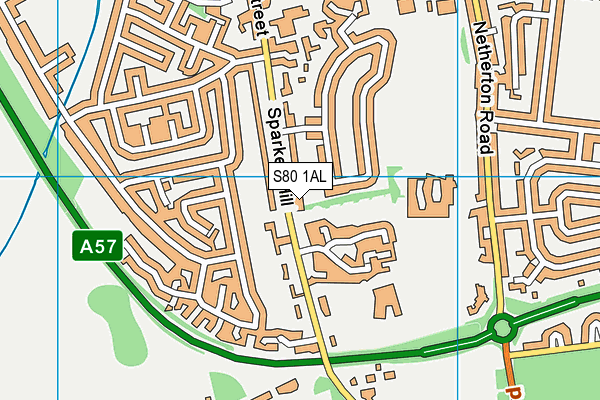 S80 1AL map - OS VectorMap District (Ordnance Survey) S80 1AL map - OS VectorMap District (Ordnance Survey)