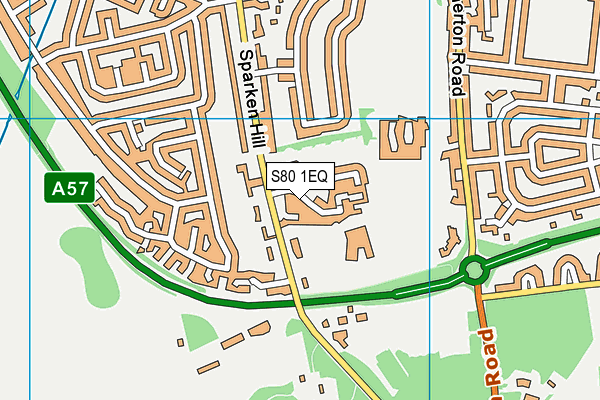 S80 1EQ map - OS VectorMap District (Ordnance Survey) S80 1EQ map - OS VectorMap District (Ordnance Survey)