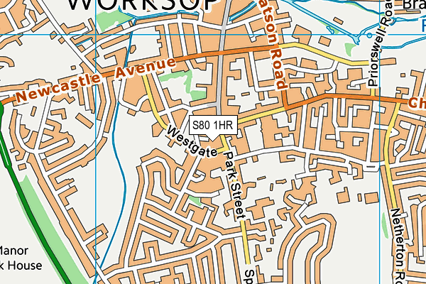 S80 1HR map - OS VectorMap District (Ordnance Survey) S80 1HR map - OS VectorMap District (Ordnance Survey)