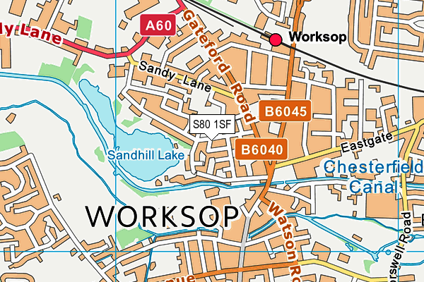 S80 1SF map - OS VectorMap District (Ordnance Survey) S80 1SF map - OS VectorMap District (Ordnance Survey)