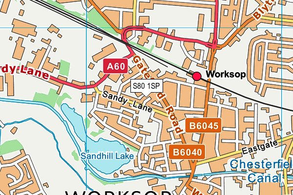 S80 1SP map - OS VectorMap District (Ordnance Survey) S80 1SP map - OS VectorMap District (Ordnance Survey)