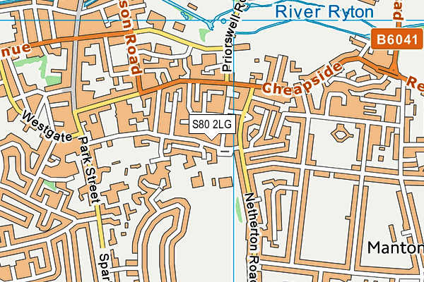 S80 2LG map - OS VectorMap District (Ordnance Survey) S80 2LG map - OS VectorMap District (Ordnance Survey)