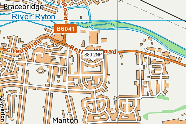 S80 2NP map - OS VectorMap District (Ordnance Survey) S80 2NP map - OS VectorMap District (Ordnance Survey)