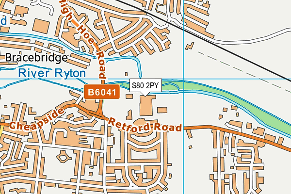 S80 2PY map - OS VectorMap District (Ordnance Survey) S80 2PY map - OS VectorMap District (Ordnance Survey)