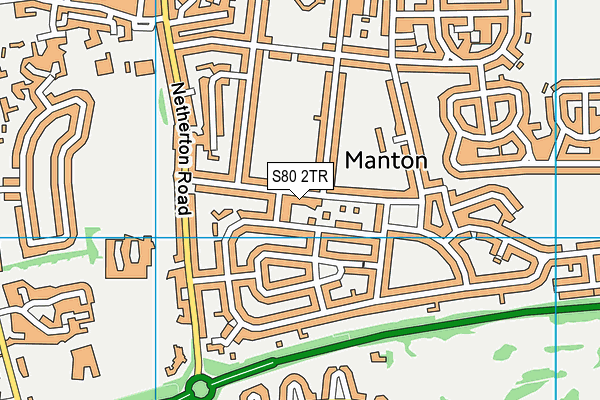 S80 2TR map - OS VectorMap District (Ordnance Survey) S80 2TR map - OS VectorMap District (Ordnance Survey)