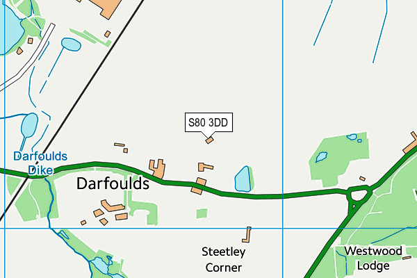 S80 3DD map - OS VectorMap District (Ordnance Survey) S80 3DD map - OS VectorMap District (Ordnance Survey)