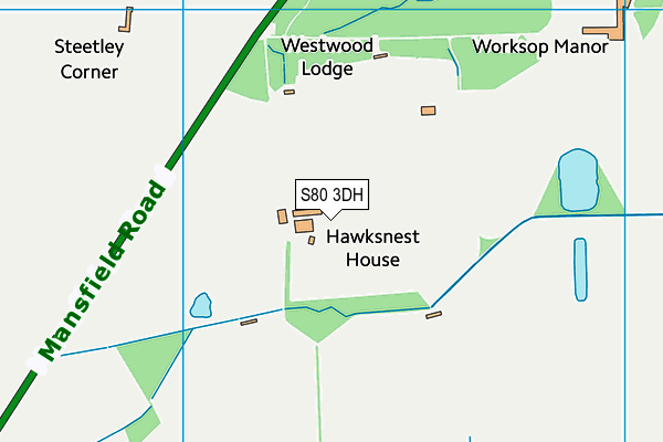 S80 3DH map - OS VectorMap District (Ordnance Survey) S80 3DH map - OS VectorMap District (Ordnance Survey)