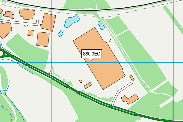 S80 3EG map - OS VectorMap District (Ordnance Survey) S80 3EG map - OS VectorMap District (Ordnance Survey)