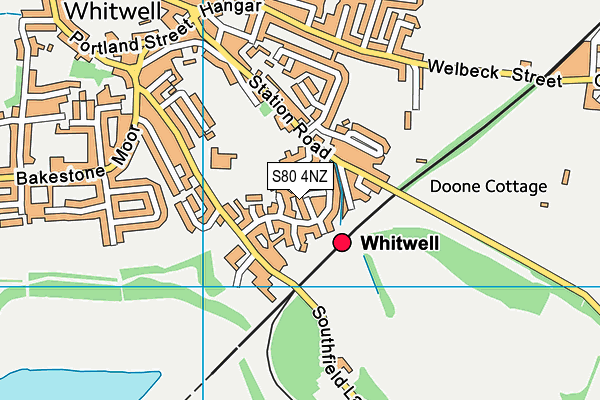 S80 4NZ map - OS VectorMap District (Ordnance Survey) S80 4NZ map - OS VectorMap District (Ordnance Survey)