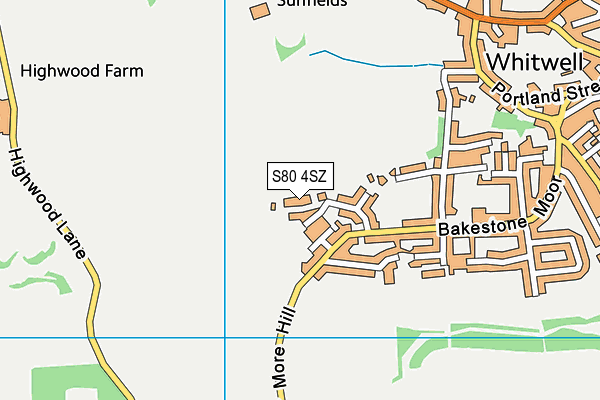 S80 4SZ map - OS VectorMap District (Ordnance Survey) S80 4SZ map - OS VectorMap District (Ordnance Survey)