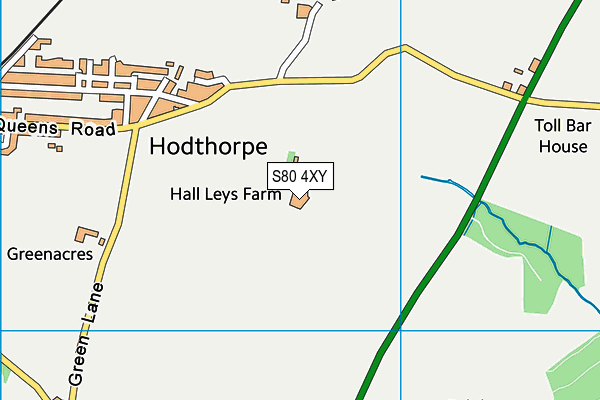 S80 4XY map - OS VectorMap District (Ordnance Survey) S80 4XY map - OS VectorMap District (Ordnance Survey)