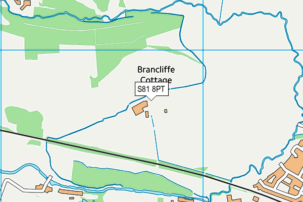 S81 8PT map - OS VectorMap District (Ordnance Survey) S81 8PT map - OS VectorMap District (Ordnance Survey)