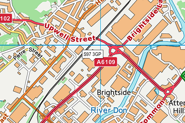 S97 3GP map - OS VectorMap District (Ordnance Survey) S97 3GP map - OS VectorMap District (Ordnance Survey)