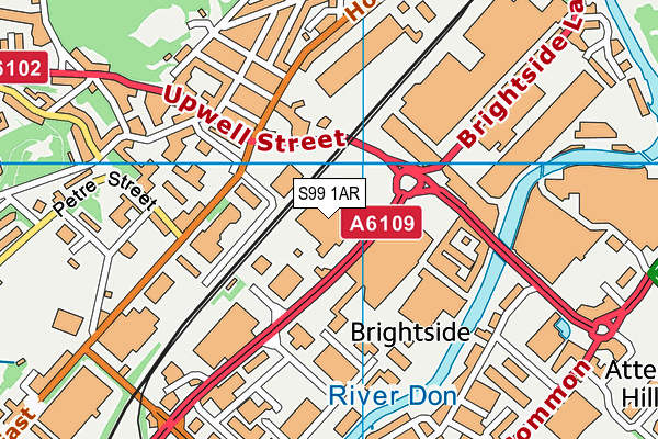 S99 1AR map - OS VectorMap District (Ordnance Survey) S99 1AR map - OS VectorMap District (Ordnance Survey)