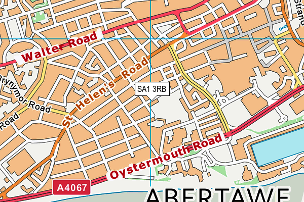SA1 3RB map - OS VectorMap District (Ordnance Survey) SA1 3RB map - OS VectorMap District (Ordnance Survey)