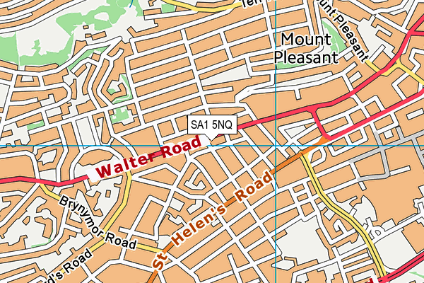 SA1 5NQ map - OS VectorMap District (Ordnance Survey) SA1 5NQ map - OS VectorMap District (Ordnance Survey)