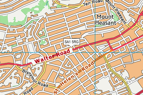 SA1 5RG map - OS VectorMap District (Ordnance Survey) SA1 5RG map - OS VectorMap District (Ordnance Survey)