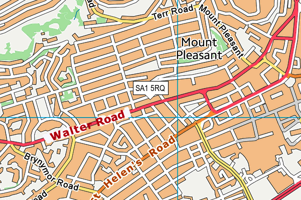 SA1 5RQ map - OS VectorMap District (Ordnance Survey) SA1 5RQ map - OS VectorMap District (Ordnance Survey)