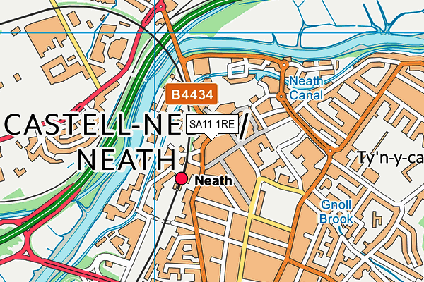 SA11 1RE map - OS VectorMap District (Ordnance Survey) SA11 1RE map - OS VectorMap District (Ordnance Survey)