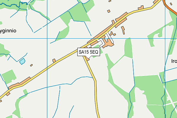 SA15 5EQ map - OS VectorMap District (Ordnance Survey) SA15 5EQ map - OS VectorMap District (Ordnance Survey)