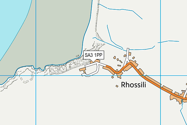 SA3 1PP map - OS VectorMap District (Ordnance Survey) SA3 1PP map - OS VectorMap District (Ordnance Survey)
