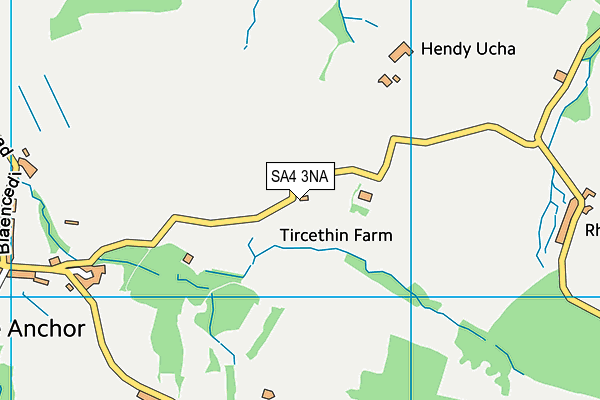SA4 3NA map - OS VectorMap District (Ordnance Survey) SA4 3NA map - OS VectorMap District (Ordnance Survey)