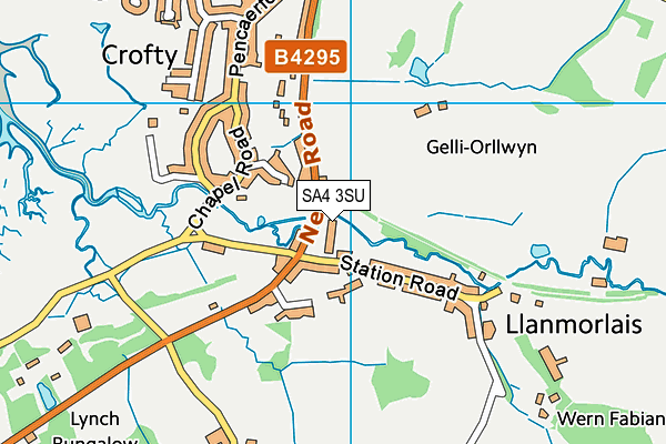 SA4 3SU map - OS VectorMap District (Ordnance Survey) SA4 3SU map - OS VectorMap District (Ordnance Survey)
