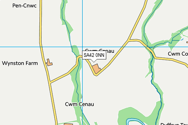 SA42 0NN map - OS VectorMap District (Ordnance Survey) SA42 0NN map - OS VectorMap District (Ordnance Survey)