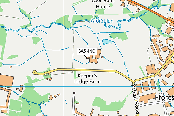 SA5 4NQ map - OS VectorMap District (Ordnance Survey) SA5 4NQ map - OS VectorMap District (Ordnance Survey)