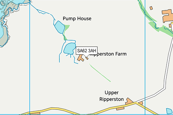 SA62 3AH map - OS VectorMap District (Ordnance Survey) SA62 3AH map - OS VectorMap District (Ordnance Survey)