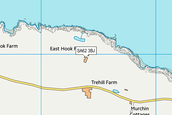 SA62 3BJ map - OS VectorMap District (Ordnance Survey) SA62 3BJ map - OS VectorMap District (Ordnance Survey)