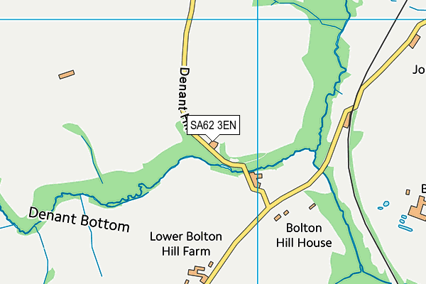 SA62 3EN map - OS VectorMap District (Ordnance Survey) SA62 3EN map - OS VectorMap District (Ordnance Survey)