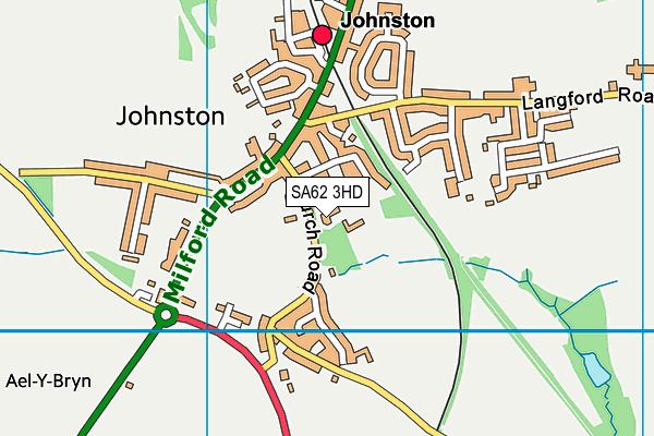 SA62 3HD map - OS VectorMap District (Ordnance Survey) SA62 3HD map - OS VectorMap District (Ordnance Survey)