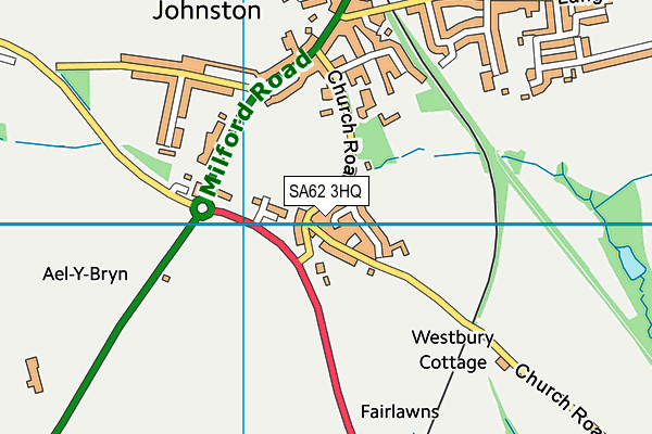 SA62 3HQ map - OS VectorMap District (Ordnance Survey) SA62 3HQ map - OS VectorMap District (Ordnance Survey)